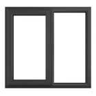 Crystal uPVC Window A Rated 905mm x 965mm Glazing - Grey