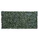 Outsunny Artificial Leaf Hedge Screen Privacy Fence Panel - 3M x 1.5M Dark Green