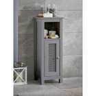 Lloyd Pascal Rainford Single Door Cabinet - Grey