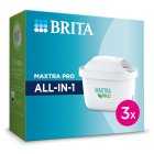 BRITA Maxtra Pro All-in-1 Cartridge Refill 3 Pack, 3s
