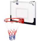 Costway Mini Basketball Hoop Over-The-Door Basketball Backboard Sports Exercise