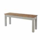 Linea Bench for 1500mm Table Grey