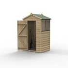 Forest Garden Beckwood 4x3 Apex Shed - 2 Window