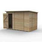Forest Garden Beckwood 10x6 Pent Shed - No Window