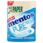 Mentos Gum Pure Fresh Freshmint Chewing Gum 100g