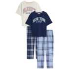 M&S Sleepy Check Pyjamas, 7-12 Years