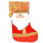 SHATCHISHATCHI-871 Designer Santa Xmas Premium Stocking Sock Christmas Decorations, Multi