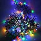 SHATCHI Christmas 960 LEDs Multifunction Controller with 8 Effects Green Cable Cluster Lights Indoor/Outdoor Low Voltage
