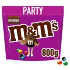 M&M's Brownie Chocolate Bites Pouch Bag 800g