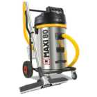 V-TUF MAXi - 80L H-Class 230V 3500W Dust Extraction Vacuum Cleaner - 450mm wide Bulldozer Head & 15m Hose & 25m "Motor Saver" Extension Cable