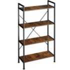 Leeds With 4 Shelves Bookcase
