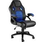 Gaming Chair Racing Mike - Black And Blue
