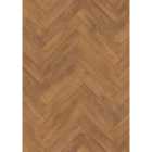 Harlington Medium Oak Herringbone 8mm Laminate Flooring - 0.87m2