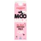 Moo Strawberry Flavoured Milk 1L