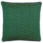 Paoletti Highbury Polyester Filled Cushion Emerald/Gold