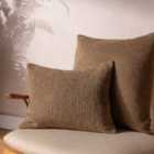 Paoletti Nellim Polyester Filled Cushion Biscuit