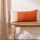 Furn. Mizu Rectangular Polyester Filled Cushion Amber