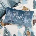Furn. Arcticus Noel Polyester Filled Cushion Blue