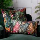 Wylder Tropics Mogori Leafage Polyester Filled Cushion Autumn