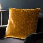 Paoletti Bloomsbury Polyester Filled Cushion Mustard