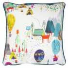 Prestigious Textiles Away We Go Polyester Filled Cushion Rainbow