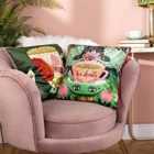 Kate Merritt Time For Tea Polyester Filled Cushion Multicolour