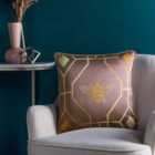 Furn. Bee Deco Polyester Filled Cushion Blush
