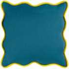 Heya Home Wiggle Ready Filled Cushion Blue/Yellow
