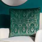 Paoletti Tayanna Polyester Filled Cushion Emerald