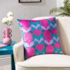 Heya Home Raeya Polyester Filled Cushion Pink/Jade