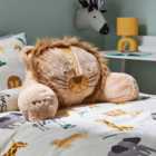 3D Lion Cuddle Cushion