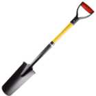Drain Spade Drainage Shovel Fibreglass D Handle Grip Narrow Digging Hole Trench