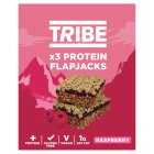 Tribe x3 Protein Flapjacks Raspberry