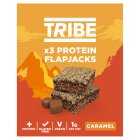 Tribe x3 Protein Flapjacks Caramel, 3x38g