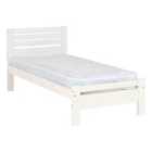 Seconique Toledo 3' Bed - White