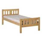 Seconique Rio 3' Bed - Distressed Waxed Pine