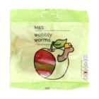 M&S Wobbly Worm Fruit Gums 65g