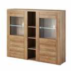 ARTE- N Larona 46 Sideboard Display Cabinetf - Walnut/Touchwood