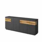 ARTE- N Silke 25 Sideboard Cabinet - Oak Matera