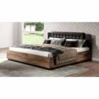 ARTE- N Sigma Ottoman Bed [eu Super King] [with Storage] Oak Flafstaff