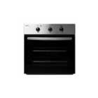 Haden HSB105X Single Fan Oven With Minute Minder Stainless Steel