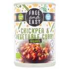 Free & Easy Free From Organic Chick Pea & Vegetable Curry 400g