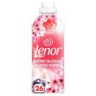 Lenor Fabric Conditioner Cherry Blossom & Rose Water 26 Washes 858ml