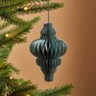 Mineral Paper Finial Decoration