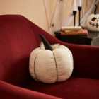 White and Black Pumpkin Cushion