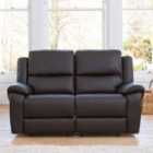 Artemis Home Brookhaven 2 Seat Electric Recliner Sofa - Brown