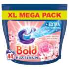 Bold All-In-1 Platinum Washing Liquid Pods Cherry Blossom 44 per pack