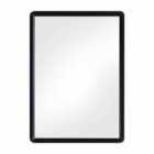 Living and Home Square Wall Mounted Make-up Mirror 48X4.5Cm