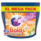Bold All-In-1 Platinum Pods Washing Liquid Capsules Citrus 44 per pack