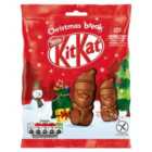 KitKat Mini Milk Chocolate Santas 55g